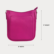 Load image into Gallery viewer, Madelyn Vegan Leather Messenger Bag