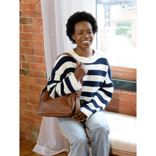 Load image into Gallery viewer, Morgan Buckle Shoulder Bag in Dark Moss