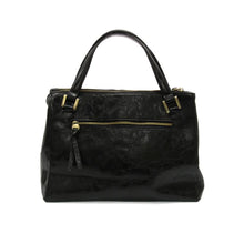 Load image into Gallery viewer, Shawna Triple Zip Satchel Crossbody in Saddle