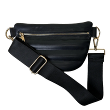Load image into Gallery viewer, Sylvia Quilted Vegan Leather Sling Bag by Ahdorned