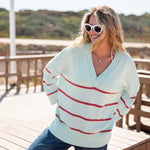 Load image into Gallery viewer, Montauk V-neck Sweater by MerSea