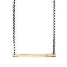 Load image into Gallery viewer, Ruthie Bar Necklace
