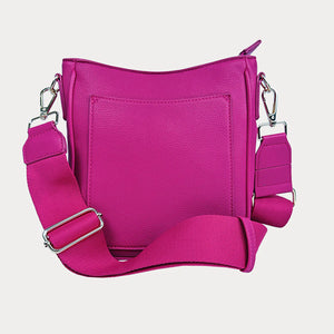 Madelyn Vegan Leather Messenger Bag
