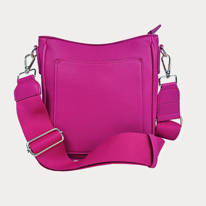 Madelyn Vegan Leather Messenger Bag