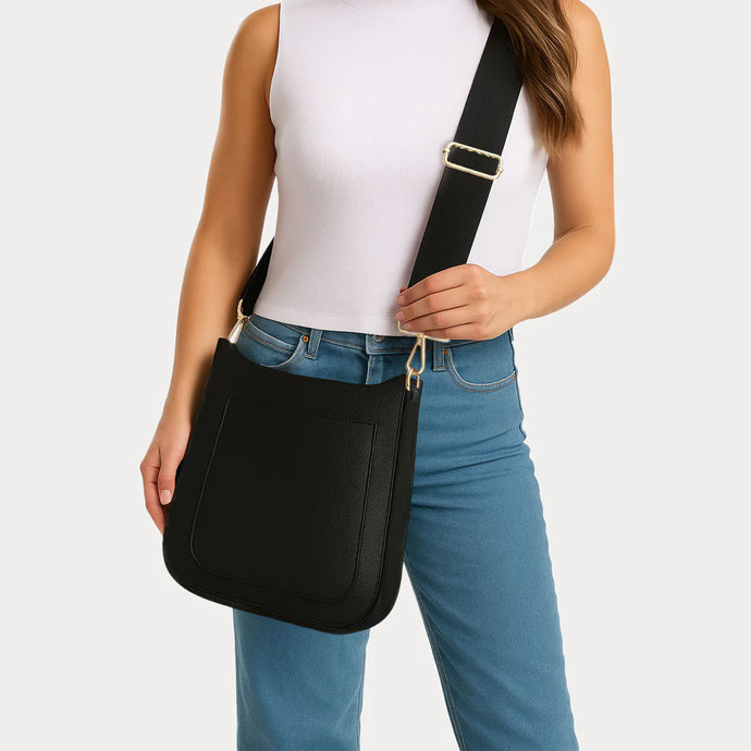 Maxine Vegan Leather Crossbody Bag