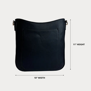 Maxine Vegan Leather Crossbody Bag