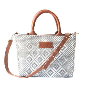 Tin Marin Woven Bags with Leather