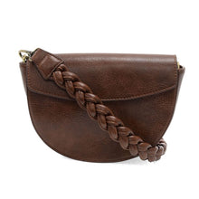 Load image into Gallery viewer, Linda Crescent Crossbody w/ Braided Strap