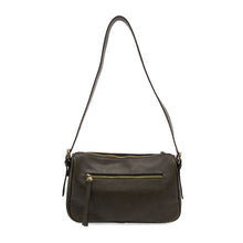 Load image into Gallery viewer, Morgan Buckle Shoulder Bag in Dark Moss