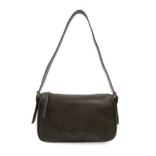 Load image into Gallery viewer, Morgan Buckle Shoulder Bag in Dark Moss
