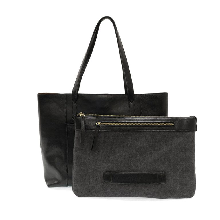 Sondra Laptop Tote in Black