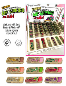 Vintage Lip Licking Lip Balms