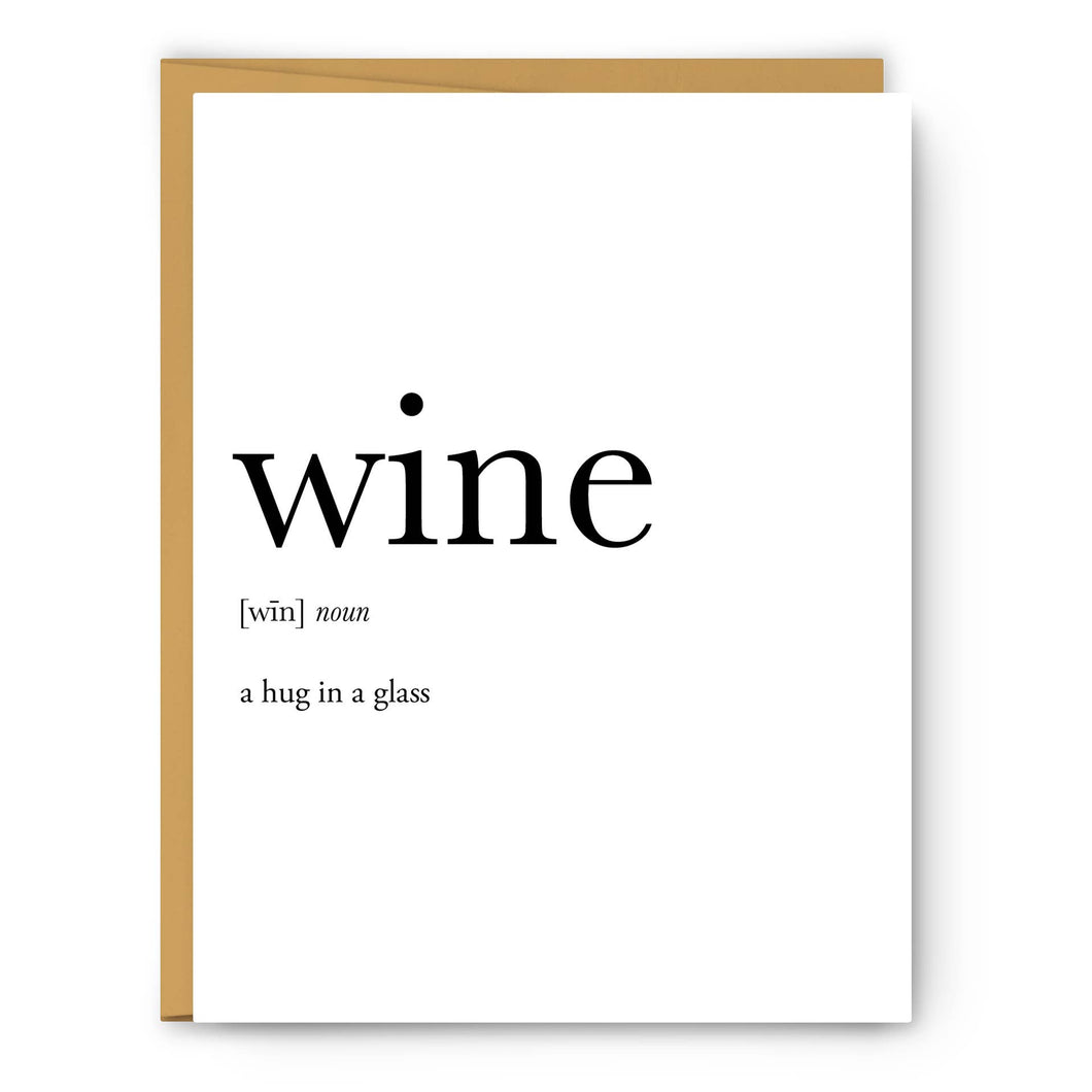 Wine Definition - Everyday Card