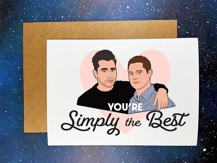 “Simply The Best”  David and Patrick Schitt’s Creek