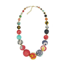 Load image into Gallery viewer, Kantha Statement Necklace