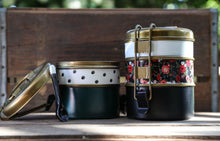 Load image into Gallery viewer, Floral 2 Stack Tiffin Tin Set