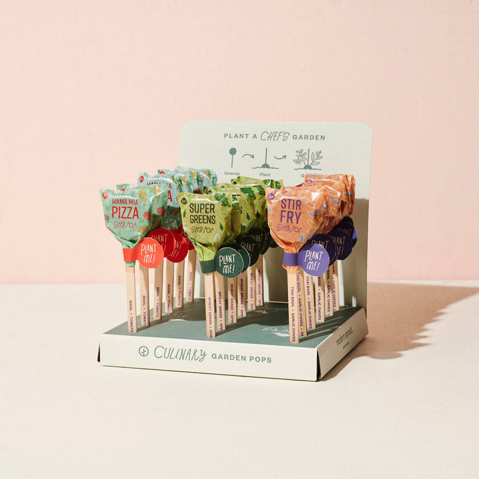 Culinary Seed Pops -a fun way to grow your food!