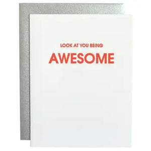 you're awesome card