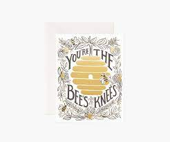 the bees knees card