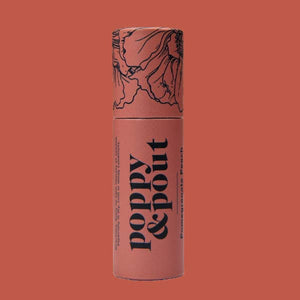 Poppy and Pout Flower powered Lip Balm