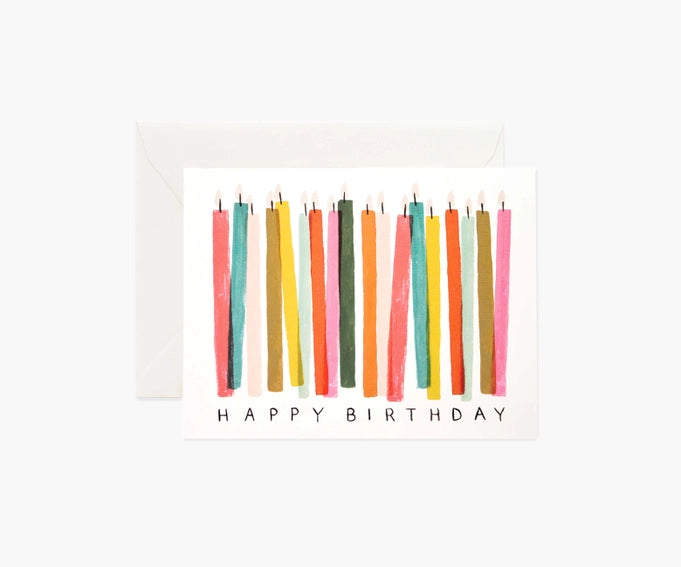candle card by rifle paper co.