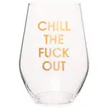 Load image into Gallery viewer, Funny AF Wine Glasses-multiple sayings!