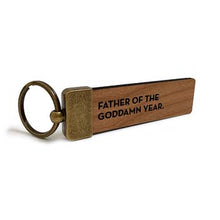 Load image into Gallery viewer, Sarcastic Wooden Keychain in assorted sarcasms!