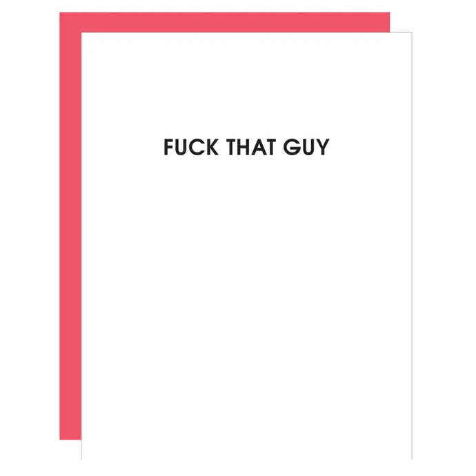F that guy card