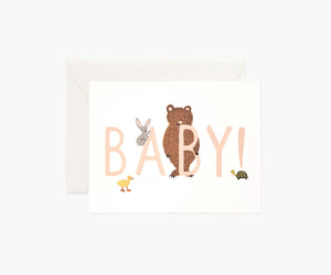 baby card by rifle paper co-multiple colors