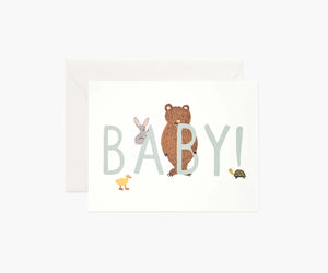 baby card by rifle paper co-multiple colors