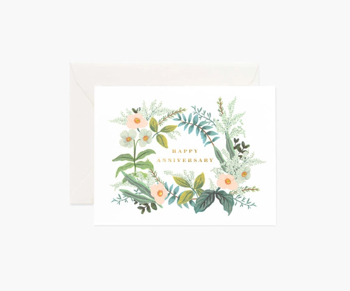anniversary card by rifle paper co