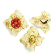 Load image into Gallery viewer, Bee&#39;s Wrap- 3 pack assorted, available in 5 patterns