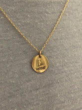 Load image into Gallery viewer, Native RI necklace in brass