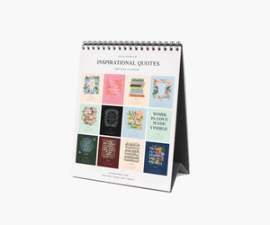 inspirational quotes calendar by rifle paper co.