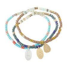 Load image into Gallery viewer, stone intention charm bracelet