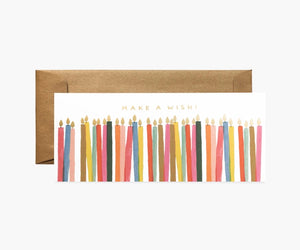 candle card by rifle paper co.