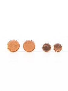 Luxe Copper Stud Earring