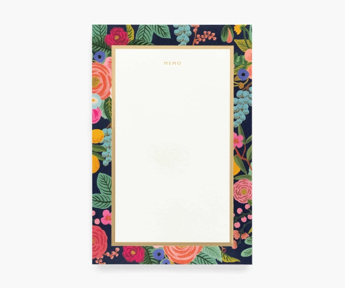 Garden Party memo notepad by Rifle Paper Co.