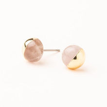 Load image into Gallery viewer, Dipped Stone Stud- assorted stones
