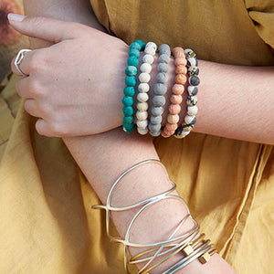 Solid Color Kantha Bracelet- assorted
