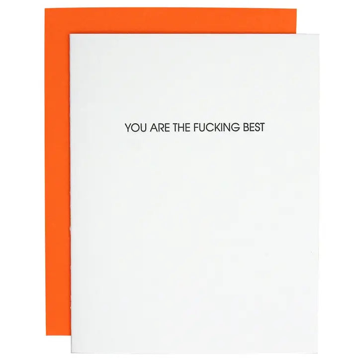 you're the f'in best card