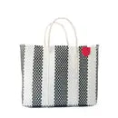 Tin Marin Woven Medium Tote and Crossbody